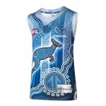 Camiseta North Melbourne Kangaroos AFL 2022  Camiseta North Melbourne Kangaroos AFL 2022