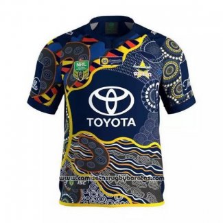 Camiseta North Queensland Cowboys Rugby 2017 Indigena