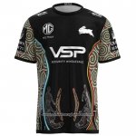 Camiseta South Sydney Rabbitohs Rugby 2023 Indigena Negro
