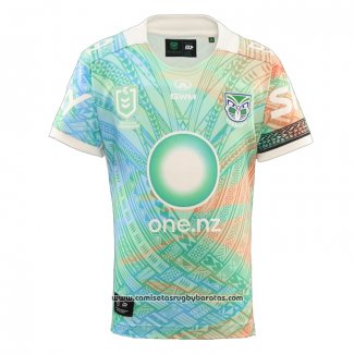 Camiseta Nueva Zelandia Warriors Rugby 2025 Verde