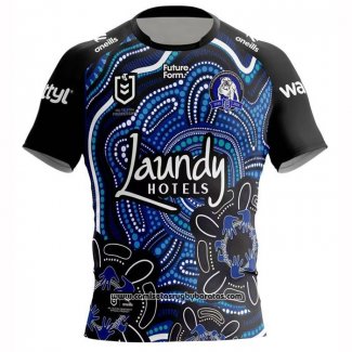 Camiseta Canterbury Bankstown Bulldogs Rugby 2025 Indigena