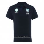 Camiseta Polo Nueva Zelandia Warriors Rugby 2025 Negro