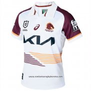 Camiseta Brisbane Broncos Rugby 2025 Segunda