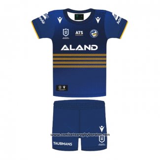 Camiseta Ninos Kit Parramatta Eels Rugby 2024 Azul