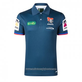 Camiseta Polo Newcastle Knights Rugby 2026 Azul