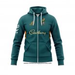 Sudaderas con Capucha Australia Rugby Verde