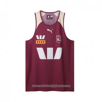 Tank Top Queensland Maroons Rugby 2026 Entrenamiento