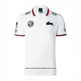 Camiseta Polo South Sydney Rabbitohs Rugby 2026 Blanco