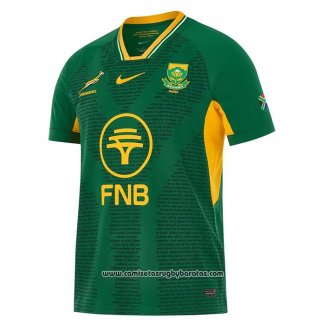 Camiseta Sudafrica Springbok Rugby 2026 Local