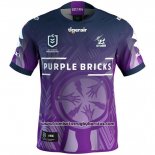 Camiseta Melbourne Storm Rugby 2019 Indigena