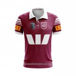 Camiseta Polo Queensland Maroons Rugby 2024  Camiseta Polo Queensland Maroons Rugby 2024