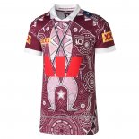 Camiseta Queensland Maroons Rugby 2026 Indigena