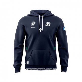 Sudaderas con Capucha Escocia Rugby 2023 Azul