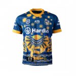Camiseta Parramatta Eels Rugby 2025 Indigena  Camiseta Parramatta Eels Rugby 2025 Indigena
