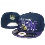 NRL Snapback Gorra Melbourne Storm Apagado Fucsia