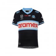 Camiseta Cronulla Sutherland Sharks Rugby 2022 Segunda