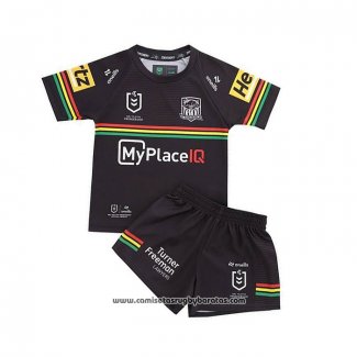 Camiseta Ninos Kit Penrith Panthers Rugby 2026 Local