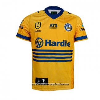 Camiseta Parramatta Eels Rugby 2025 Local Amarillo