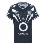 Camiseta Nueva Zelandia Warriors Rugby 2025 Entrenamiento Negro