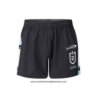 Pantalones Cortos Cronulla Sutherland Sharks Rugby 2026 Negro