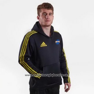 Sudaderas con Capucha Hurricanes Rugby 2019 Negro