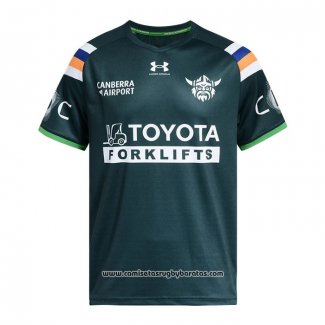 Camiseta Canberra Raiders Rugby 2026 Entrenamiento Verde