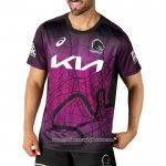 Camiseta Brisbane Broncos Rugby 2024 Fucsia