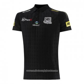 Camiseta Polo Penrith Panthers Rugby 2026 Negro