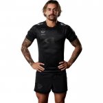 Camiseta Brisbane Broncos Rugby 2025 Captains Run Negro