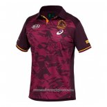 Camiseta Polo Brisbane Broncos Rugby 2021 Entrenamiento