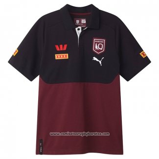 Camiseta Polo Queensland Maroons Rugby 2025
