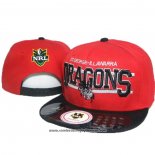 NRL Snapback Gorra Dragons Rojo