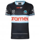 Camiseta Cronulla Sutherland Sharks Rugby 2023 Segunda