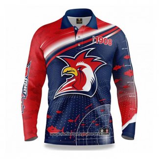 Camiseta NRL Sydney Roosters Rugby 2022 Fish Finder