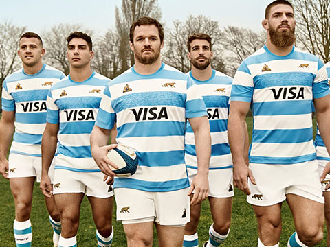 Camiseta Argentina Rugby Hombre